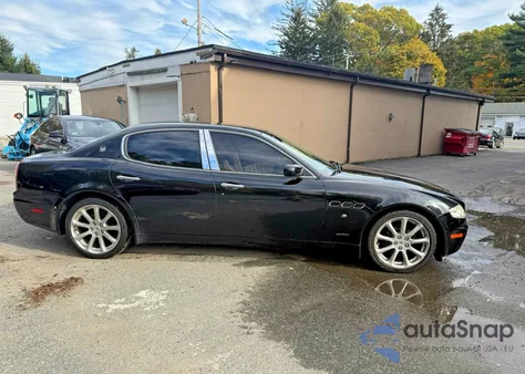 2005 Maserati Quattroporte M139 from USA, damaged, VIN ZAMCE39A450018466